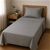 GX GARGIX Completo Letto Matrimoniale - Singolo in Microfibra, Varie Fantasie - Lenzuolo Sotto, Sopra piu Federe (GX/GLMS-1, Singolo)