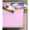 IPERSAN Set Completo Lenzuola Singolo, 100% Cotone, 1 Lenzuolo da sopra 160x300cm + 1 Lenzuolo da sotto 90x200cm + 1 Federa 83x52cm, con Stampa in Alta Qualità, Made in Europe