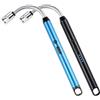 JSMTKJ 2 accendini elettrici, ad arco elettrico, con USB tipo C, ricaricabili, per cucina, campeggio, fuochi d'artificio, barbecue