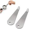 TFZZZDP 2 pezzi di filtro per caffè, strumento di rimozione del cestello in acciaio inox, estrattore di cestello per macchina espresso, strumento di rimozione del cestino della porta compatto e pratico per la