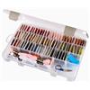 ArtBin Medium Solutions Box con divisori, organizer per arte e artigianato, [1] custodia in plastica trasparente, 0, 27,3 x 18,7 cm
