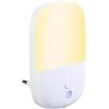 Carehabi Luce Notturna Bambini con Presa Pieghevole, Dimmerabile Stepless Con Protezione Occhi, Modalità Auto/Off/On, Sensore Crepuscolare Integrato, Durata 100000h per Corridoi, Scale, Camera da Lett
