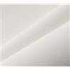 IPEA Tessuto in Ecopelle/Finta Pelle per Rivestimento e Arredamento - 140 x 50 cm - Pelle Sintetica Morbida per Arredo, Divani, Sedie, Casa, Accessori - Mezzo Metro - Colore Bianco Latte