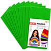 Sidi Global Market SIDI Feltro Verde 10 Fogli 40x30 Tessuto Hobbistica DIY