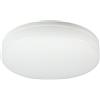Velamp Polestar Plafoniera LED 15 W 1500 lm - Tonda Esterno/IP65, Diametro 22 cm, 3 Temperature Luce (3000 K‑6500 K), Bianco - Ideale per Garage, Balconi, Ingressi, Bagni