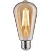 Paulmann 29188 1879 Lampadina a filamento 230V 3-Step-Dim lampadina LED ampolla Rustika E27 3 Step Dim 470lm 6W 1800K dimmerabile dorato