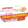 Petreet Natura Tonno Rosa - Multipack Umido Naturale Qualità Premium - 6x70g