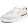 Skechers Uomo Verloma Radical Slip-in ALLENATRICE, off White Synthetic/Suede, 44 EU