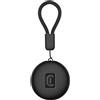 Cellularline TRACY TAG - Trova Oggetti compatibile con Apple iOS Find Me - Compatibile con Accessori Airtag - Batteria sostituibile (durata 1 anno) - Resistente a polvere ed acqua - Nero