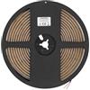 Parama Striscia LED SMD 220V 120LED/m 5m tagliabile ogni 10cm 16W/m luce calda 2700K IP67