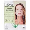 IROHA NATURE Tissue Mask Moisturizing Aloe + Green Tea + Ginseng + Ha 1 U Cura della persona e salute