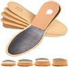 SULPO Solette rialzanti per scarpe - Solette in pelle con zeppa per tallone - Rendono più alti nelle scarpe - Rialzo per scarpe, rialzo per tallone, 45-46 EU / 11 UK M - 11,5 UK M