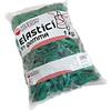 Alevar Elastici a Fettuccia in Gomma, Diametro 40 mm, Spessore 8x1,5 mm, Colore Verde, Confezione in Busta da 1 kg