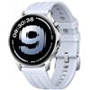 GIOPUEY 22mm Cinturini Compatibile con Oppo Watch S/X/X2/X3/OnePlus Watch Lite/4/3/2/2R, Morbido Silicone Cinturino [Resistente all'Usura] [Traspirante] - Sky Blue
