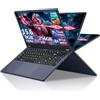 KeeUiU 15,6 pollici 2 in 1 Portatile PC, Core 8100Y (fino a 3,40 GHz), Notebook PC 8 GB RAM SSD 256 GB, Computer Portatile con Type-C, USB 3.0, Mini HDMI, BT5.0, tastierino numerico, Office 365 Laptop