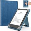 MoKo Custodia per 6 Pollici Kindle eReader da Tablet, Twill Vintage Blu