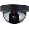 TrAdE Shop Traesio Telecamera Dome Dummy Finta LED Lampeggiante Camera VIDEOSORVEGLIANZA SOFFITTO