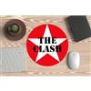 La Huella Tappetino per mouse, mouse per PC o laptop - The Clash - Logo Star - Design Punk Rock. Ideale per il gaming e l'ufficio e tutto il buon punk rocker classico.