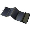 エレコム(ELECOM) ELECOM NESTOUT - Pannello solare portatile, doppia porta USB-A, caricabatterie per la generazione di energia da 28 W, per telefono da campeggio, in nylon ripstop resistente all'acqua, pieghevole,