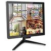 Cocar 19 Pollici CCTV Monitor, BNC Monitor per Home Security Telecamera Videosorveglianza PC STB, 1024x768 Schermo con Altoparlante Incorporato 10 * 10 Vesa Parete Montaggio, BNC/VGA/HDMI/Audio
