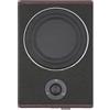 SFTYEI Altoparlante subwoofer attivo per auto con woofer da 8 pollici, autoradio con potenza di picco di 600 W, subwoofer per auto con bass boost, 7,5 cm piatto, alloggiamento in legno, nero, per