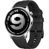 GIOPUEY 22mm Cinturini Compatibile con Oppo Watch S/X/X2/X3/OnePlus Watch Lite/4/3/2/2R, Morbido Silicone Cinturino [Resistente all'Usura] [Traspirante] - Black