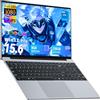 MASNIESKI PC Portatile 15,6 Pollici con Processore Core M3-6Y30, Notebook Win 11 8GB RAM 256GB SSD, Laptop con Tastierino Numerico, Computer Portatile con Schermo FHD Ribaltabile 180°, HDMI USB3.0 WiFi 5 BT4.2