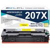 LCL 207X W2212X con chip giallo toner compatibile con HP 207X 207A W2212A