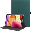 HGWALP Custodia universale per Tablet da 9-11 pollici，Multi-Viewing Angles PU Leather Stand Folio Cover con Porta Penna per 9 10.1 10.5 11 Touch screen Tablet-Green