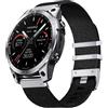 NotoCity Cinturino Garmin 26mm per Fenix 6X Pro/6X/5X/5X Plus/7X/7X Pro/3/3 HR, Descent MK1/2/2i/3/3i, Tactix, Enduro/Enduro 2, Epix 51MM, Quatix 7X/7X Pro - Quickfit in Nylon