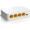 NICGIGA 1 in 3 Out Gigabit PoE Extender, NICGIGA 3 Port PoE Repeater 100 Meters(328ft),IEEE 802.3af/at Power Over Ethernet PoE Splitter to 3 PoE Devices Like IP Cameras, IP Phone, Wireless AP