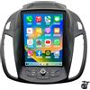 LiteGauge Autoradio per F-ord Escape C-Max Kuga 2013-2018 Stereo Upgrade Sostituzione 9,7 pollici TouchScreen Wireless Carplay Android Auto DSP Bluetooth WiFi SWC Navigazione GPS(Size:8 CORE 8+128G,Color:F)
