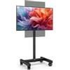 AX WABER Supporto TV da pavimento mobile per LCD/LED/curvo 19-50
