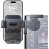 SKTU Supporto Telefono Auto per Audi A4 B9 2016-2025,Supporto Auto Girevole a 360° it EIN-Knopf-Release per Navigazione 8,3 e 10,1 Accessorio Audi A4 B9 per iPhone, Galaxy, Mate ecc