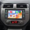 Loddery 4+64G Android 15 Autoradio CarPlay wireless per Ford Kuga 2008-2011,2 Din 7 Zoll Touchscreen Auto Stereo Touch Screen Radio Bluetooth Multimediale con GPS WiFi FM Mirror Link Backup Camera