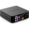 EVERSOLO Riproduci lo streamer musicale tutto in uno con amplificatore | Touch screen da 5,5 pollici, supporto per la correzione multi stanza e stanza, Stream Tidal, Qobuz, Amazon Music e altro | Nero