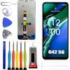 ERYNK Display LCD per Nokia G42 5G [con impronte digitali] [6,56 pollici] Display LCD Touch Screen Digitizer con set di attrezzi