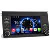 erisin Android 14 Qualcomm 4GB 64GB Autoradio Carplay per Porsche Cayenne 955 957 (2002-2010) Radio Bluetooth 5.1 GPS Navigatore Schermo tattile Android Auto Wifi DSP Canbus DAB+DVR