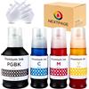 NEXTPAGE GI-51 GI51 Inchiostro compatibile con Canon GI-51 per Canon PIXMA G1520 G1530 G2520 G2560 G2570 G3520 G3560 G3570 G3571 G3572 G4570 (4 confezioni, Nero Ciano Magenta Magenta Magenta Giallo Gi