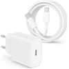 Susnwere Caricabatterie rapido per iPhone 14 13 12 11 Apple MFi certificato, confezione da 1 per 20 W PD USB-C con cavo USB C a Lightning per iPhone 14/14 pro/13/13 Pro/13 Pro Max/13 Min/13 Min/12/11