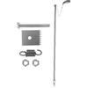 NUSITOU Lame in Acciaio Inox e Parti di Ricambio per Legatrice Manuale Piante, Set Completo per Legatura di Piante da Orto e Viti in Giardino