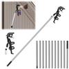 Xevinas Set di prolunghe per bombolette spray | Supporto per bombolette spray | Estensione per bombolette spray ad angolo regolabile con ampia portata per schiuma di vespe Power Spray (set nuovo A)