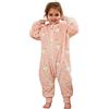 HAHASHOW Sacco Nanna Invernale 2.5 Tog per Bambini 2-3 Anni, Gatto