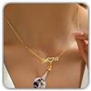 Handmade Collana di proiezione di foto del cuore di mamma argento sterling 925 personalizzato collana di foto del pendente commemorativo per la sua mamma Giorno di San Valentino fatto a mano