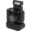 Fabater Mini Videocamera Portachiavi, Videocamera Digitale HD 1080P con Schermo a Colori da 1,44 Pollici e Flash, Piccola DVR da 480 MAh per Interni Ed Esterni (BLACK)