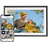 Euphro 10.1 '' 32GB Digital Picture Frame, Digital Photo Frame con 1280x800 IPS Touch Screen, Condividi Foto/Video e Invia Auguri tramite App gratuita
