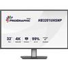 iiyama HB3201 Monitor ProGraphic 32 4K UHD per designer, fotografi e creatori di contenuti