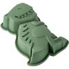 Zenker Stampo in silicone a forma di dinosauro, per feste di compleanno dei bambini, circa 24 x 16,5 x 5 cm, resistenza alla temperatura: da -40 °C a +230 °C, lavabile in lavastoviglie