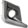 Generic Copertura Griglia Compatibile Con Subaru Per XV Per Crosstrek 2018 2019 2020 Paraurti Anteriore Fendinebbia Telaio Copertura Luce Rivestimento Lunetta Cap OEM: 57731FL081(Right)
