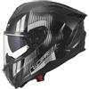 LS2, Casco Moto Integrale CHALLENGER II NITRO Black Grey, M